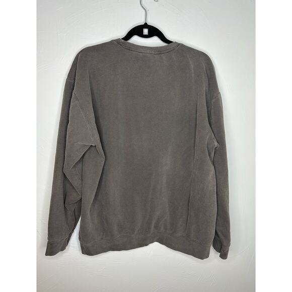 Comfort Colors "Visionary" Crewneck Sweatshirt Size Large Gray Lightweight - Picture 3 of 6